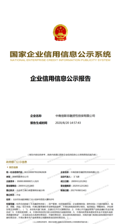 中商信联非融资性担保业务概述